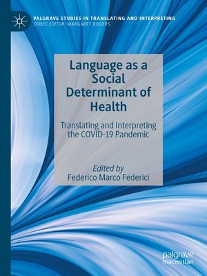 cover image of Language as a Social Determinant of Health